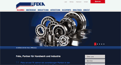 Desktop Screenshot of feka.be